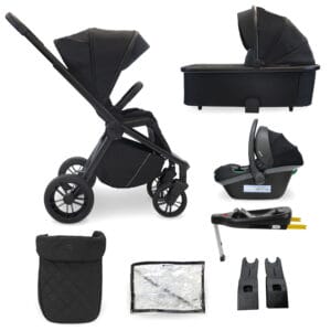 My Babiie MB450i 3in1 Travel System - Black