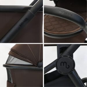 My babiie mb450i 3in1 travel system chocolate (7)