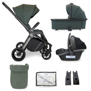 My Babiie MB450i 3in1 Travel System - Forest Green