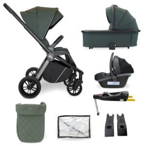 My Babiie MB450i 3in1 Travel System - Forest Green