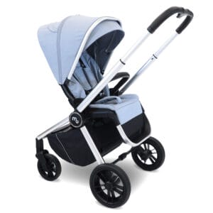 My babiie mb450i 3in1 travel system steel blue (2)