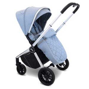 My babiie mb450i 3in1 travel system steel blue (3)