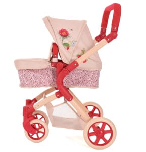 Roma rhs single dolls pram flora 1