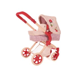 Roma rhs single dolls pram flora 3