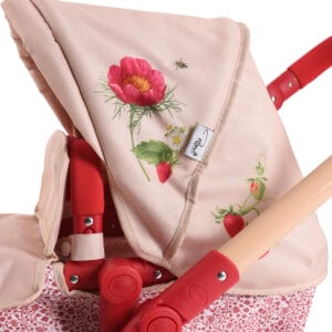 Roma rhs single dolls pram flora 5