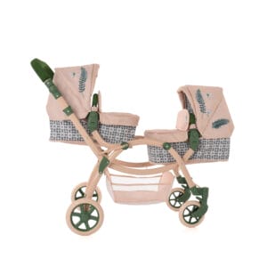 Roma RHS Twin Dolls Pram - Fern
