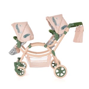 Roma rhs twin dolls pram fern 4