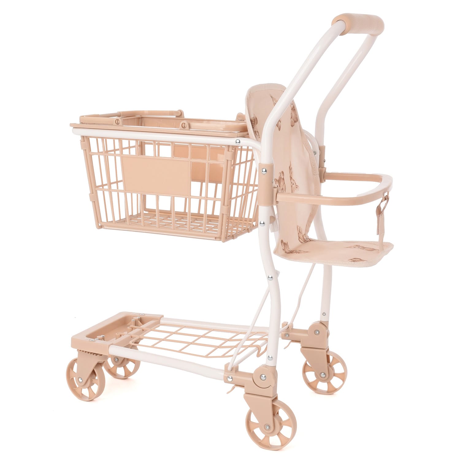 Roma Teddy Dolls Shopping Trolley