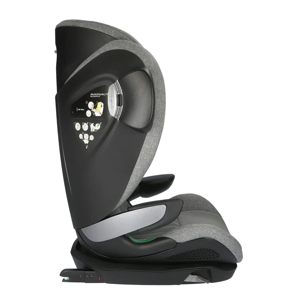 Avionaut maxspace airflow car seat grey (1)