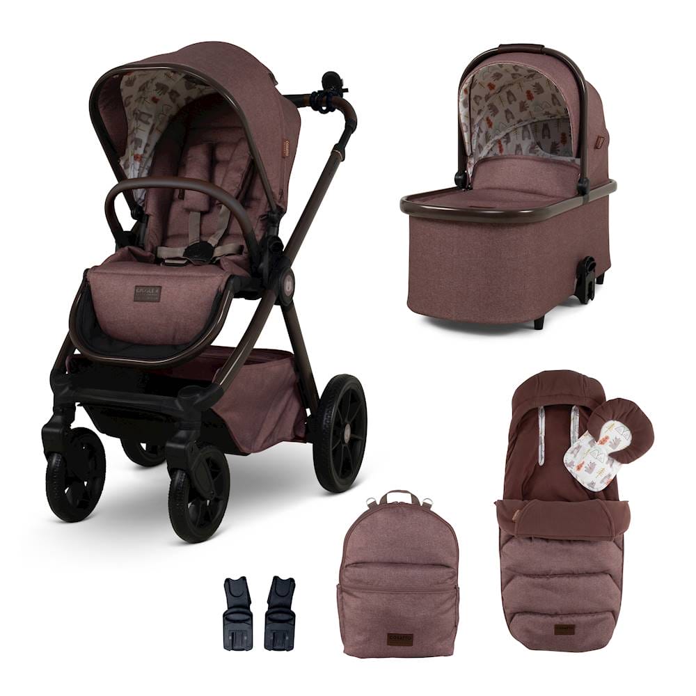 Cosatto Giggle 4 Special Edition Pram & Accessory Bundle Bear Hug