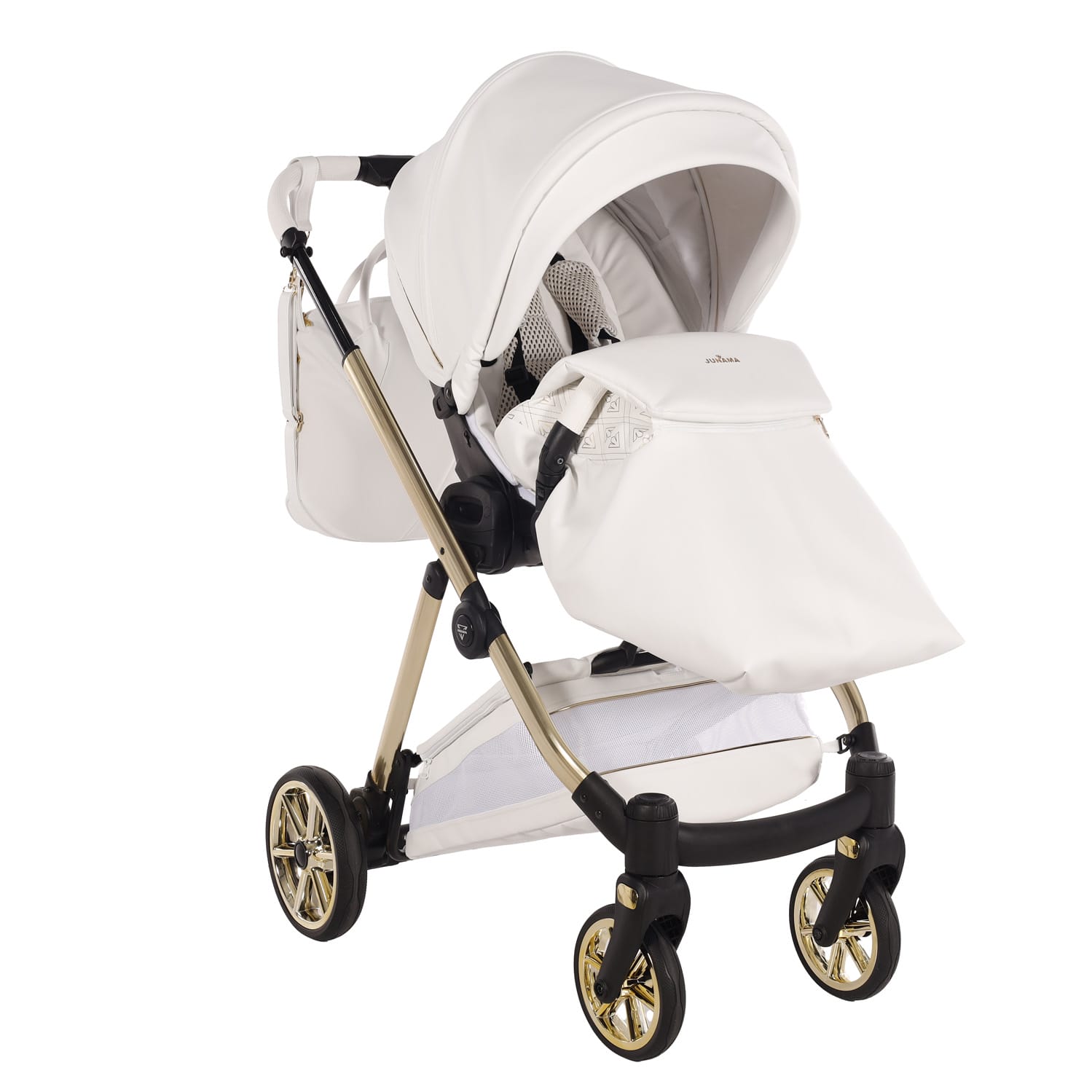 Junama elegante art deco white