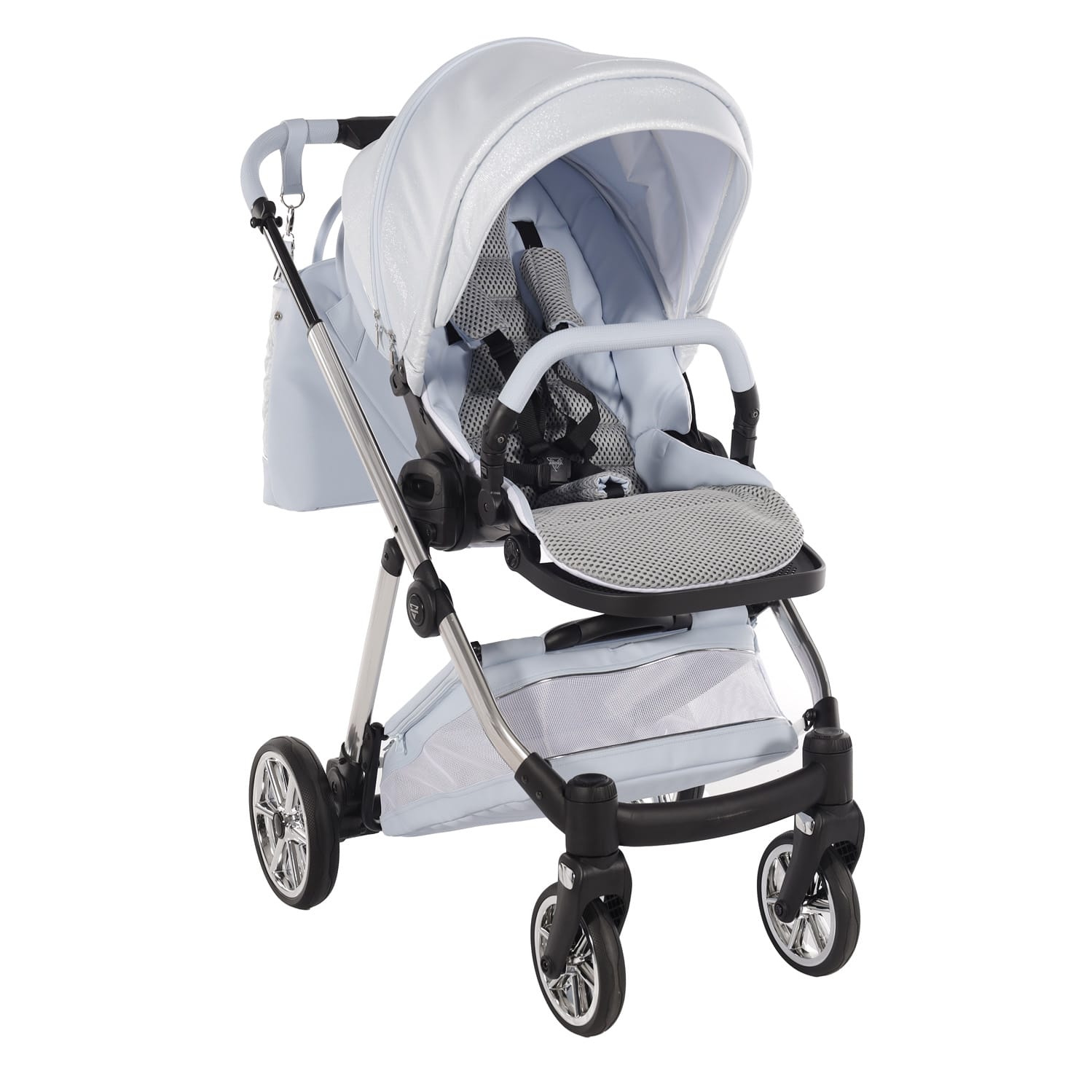 Junama elegante lamé blue (1)
