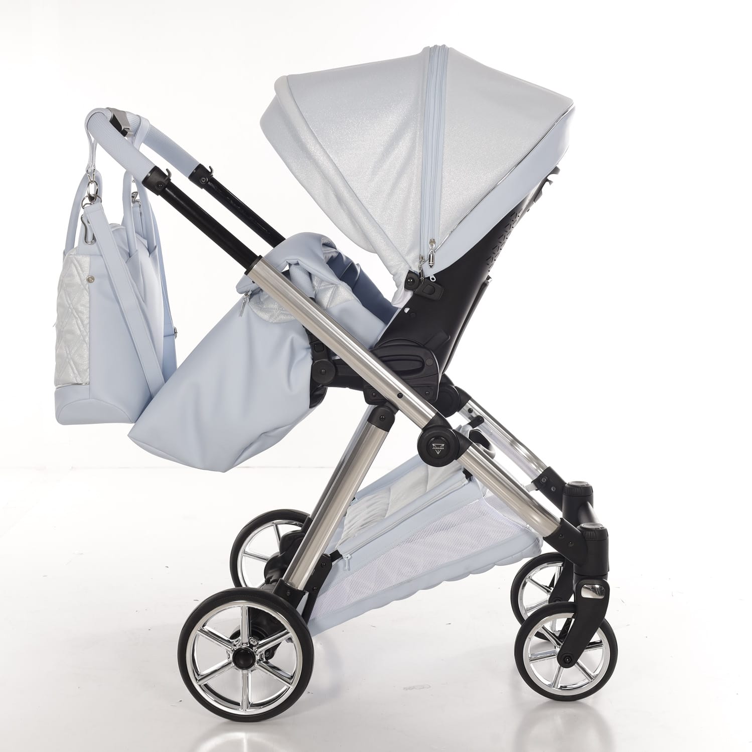Junama elegante lamé blue (13)