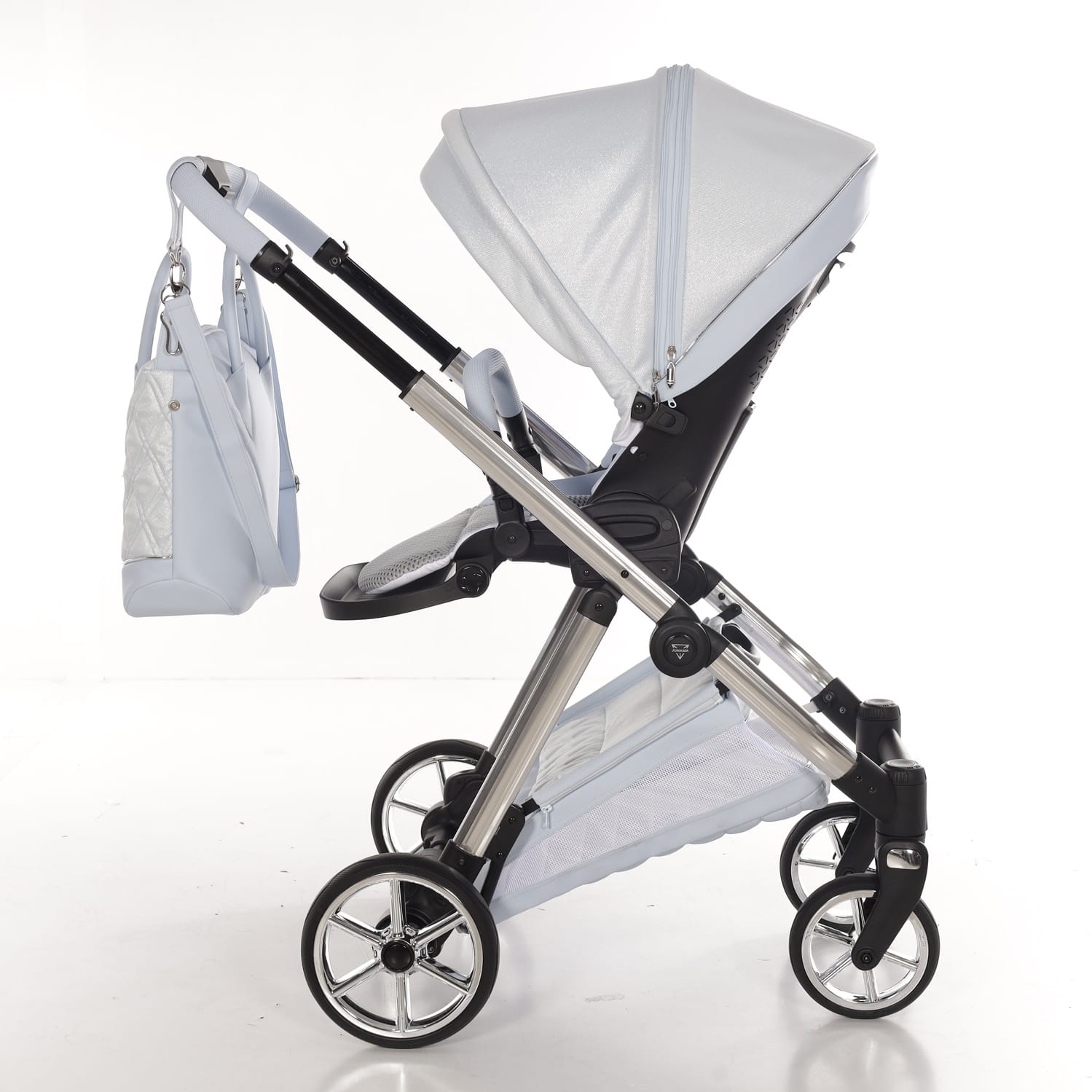 Junama elegante lamé blue (14)