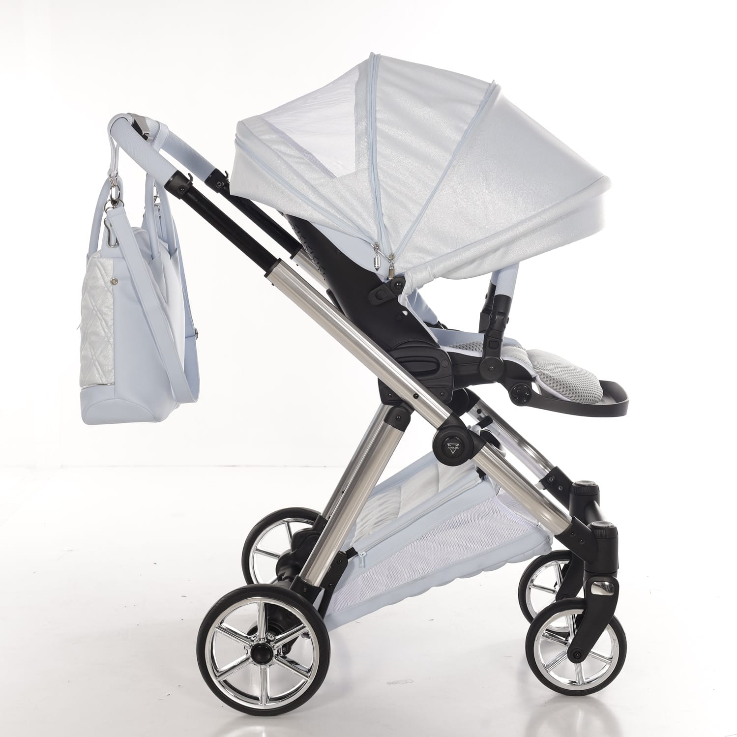 Junama elegante lamé blue (17)