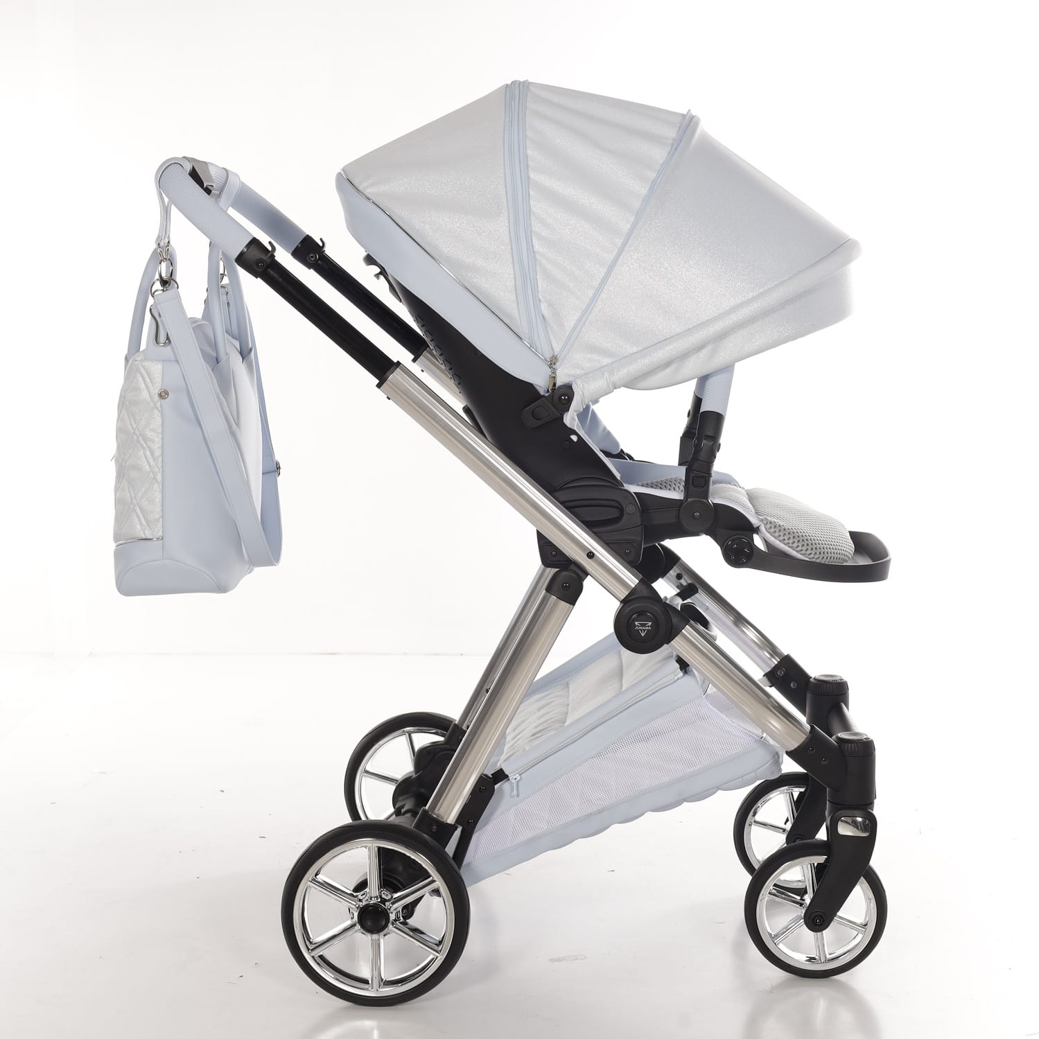 Junama elegante lamé blue (18)