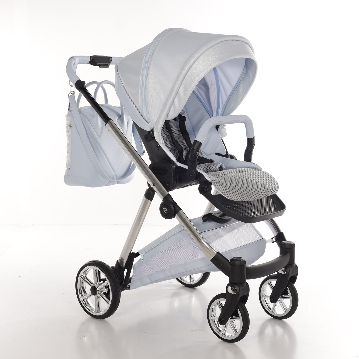 Junama elegante lamé blue (20)