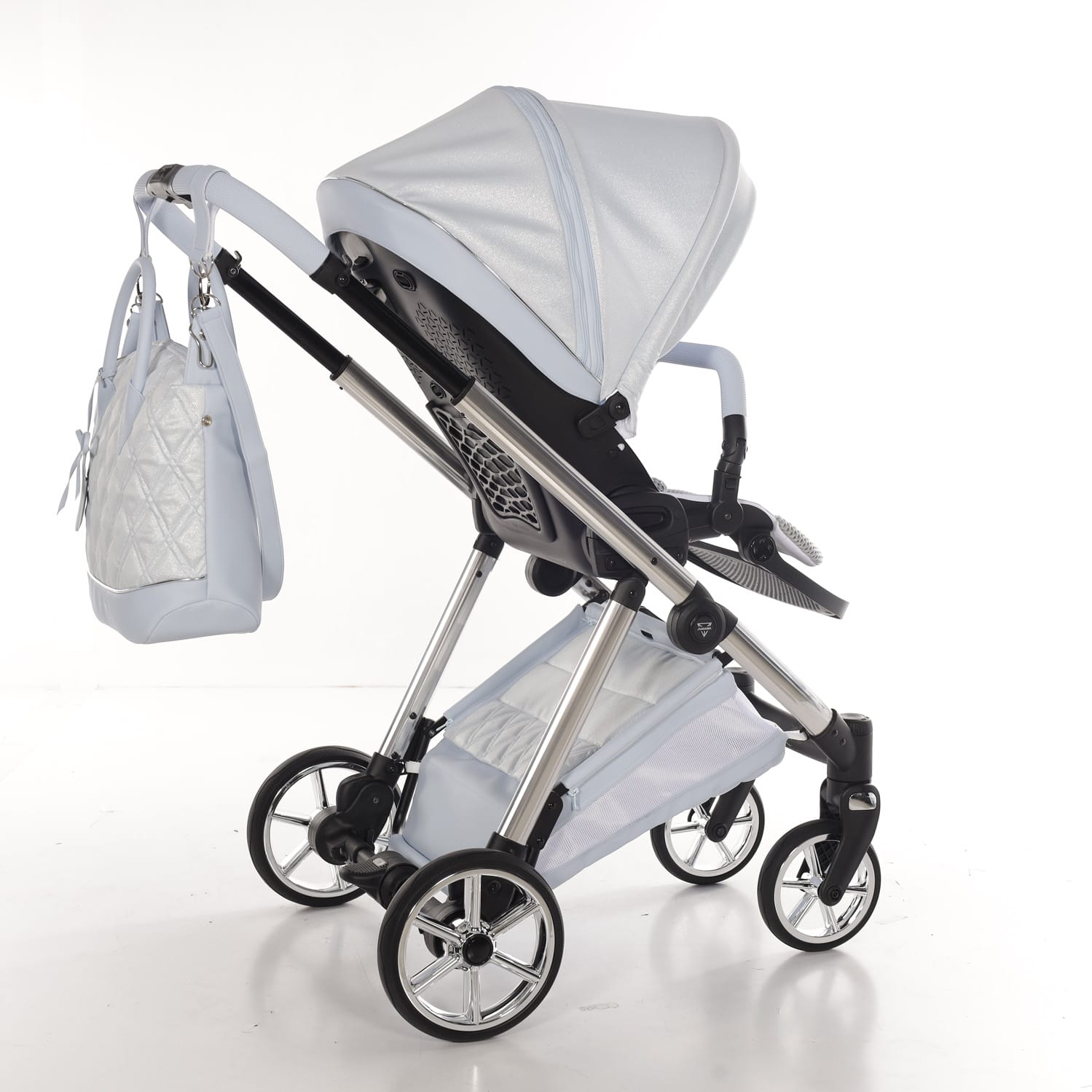 Junama elegante lamé blue (21)