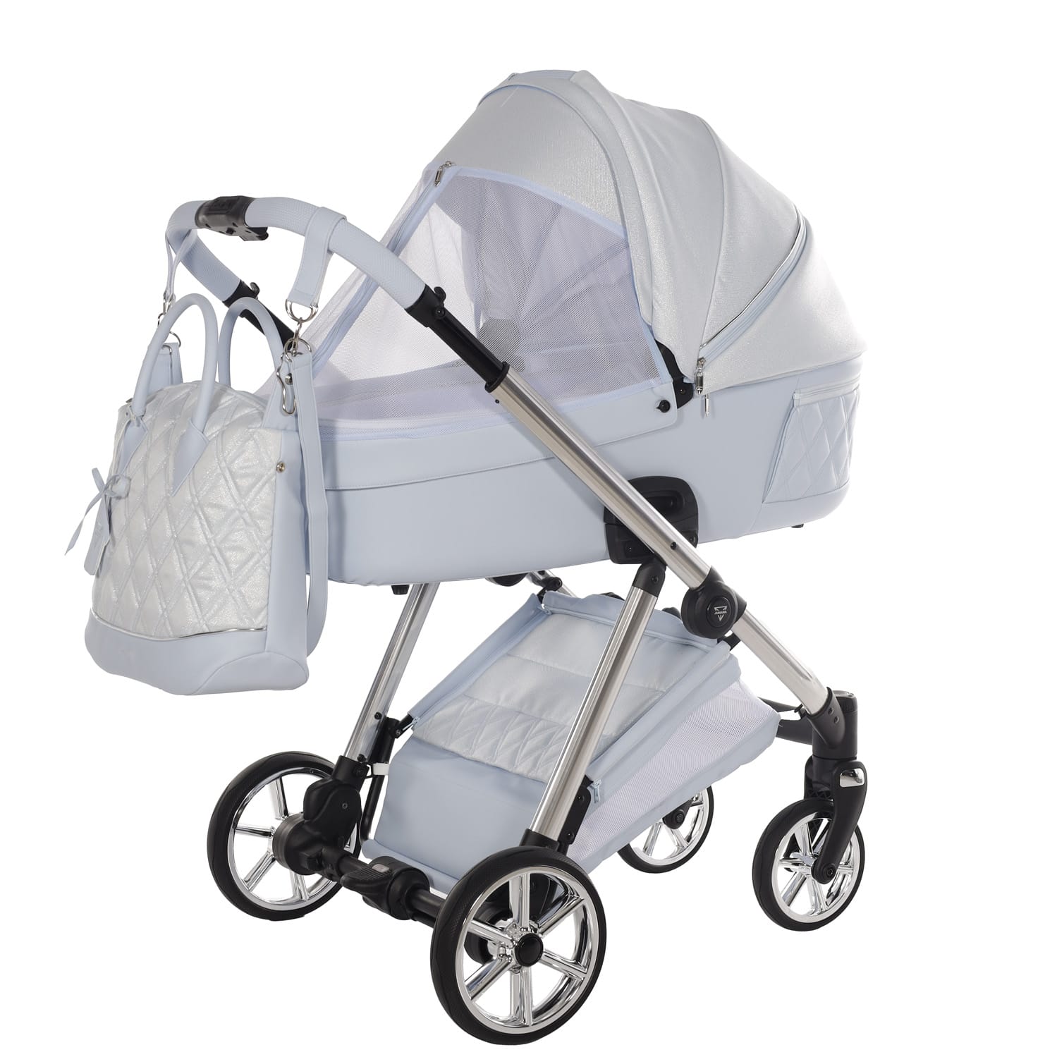 Junama elegante lamé blue (29)