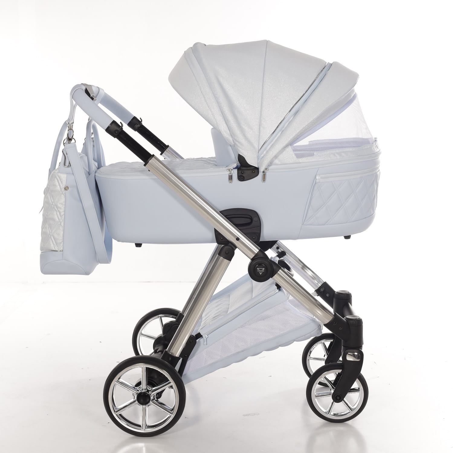 Junama elegante lamé blue (5)