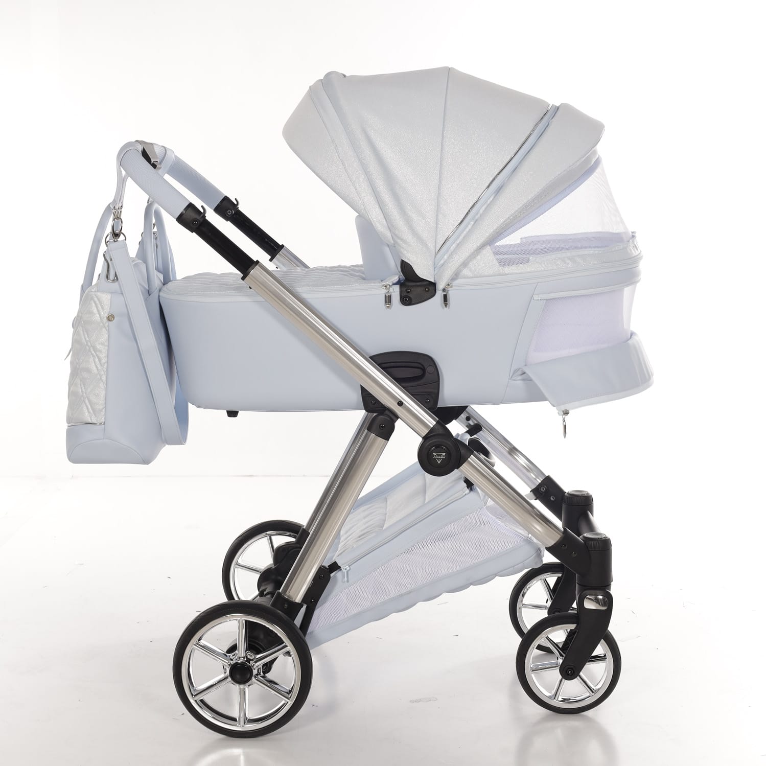 Junama elegante lamé blue (6)