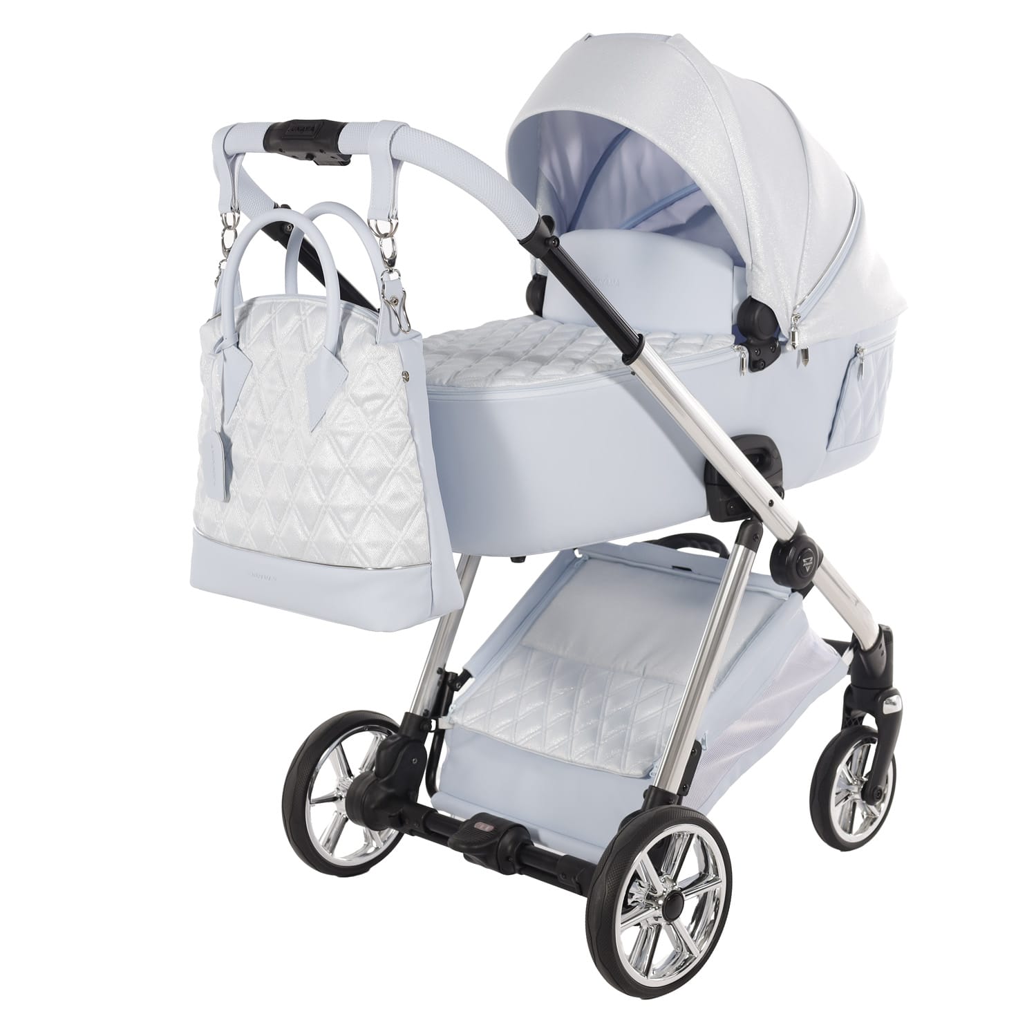 Junama elegante lamé blue