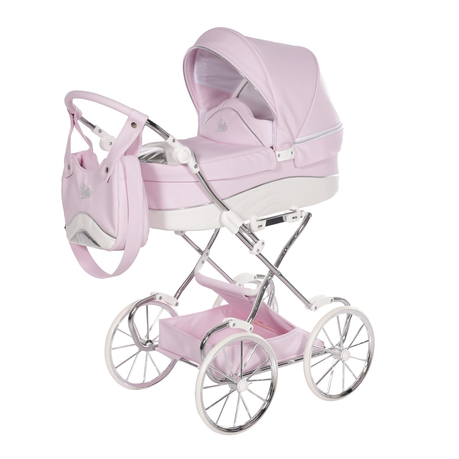 Junama Lulla Dolls Pram - Pink