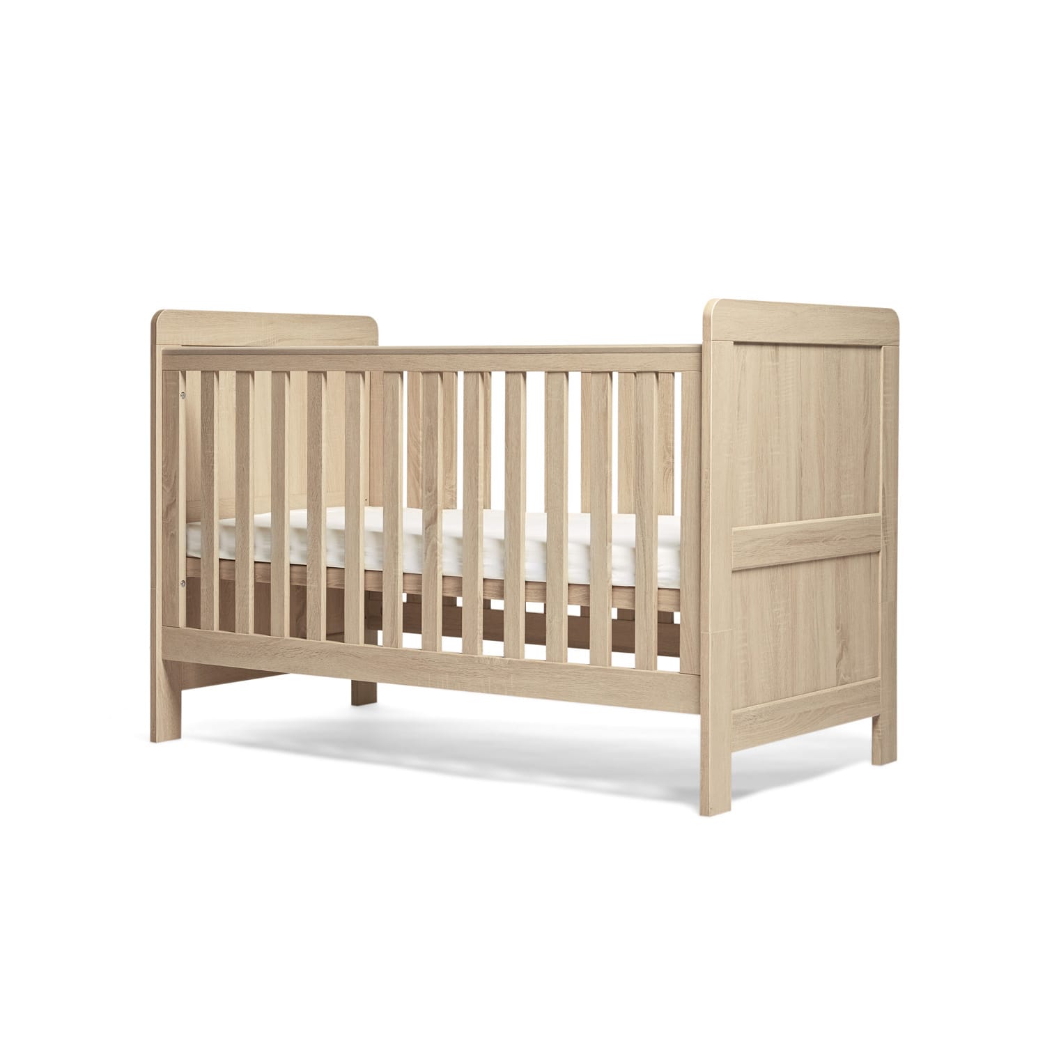 Mamas & papas atlas cot bed light oak (3)