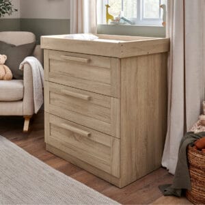 Mamas & papas atlas dresser changer light oak (4)