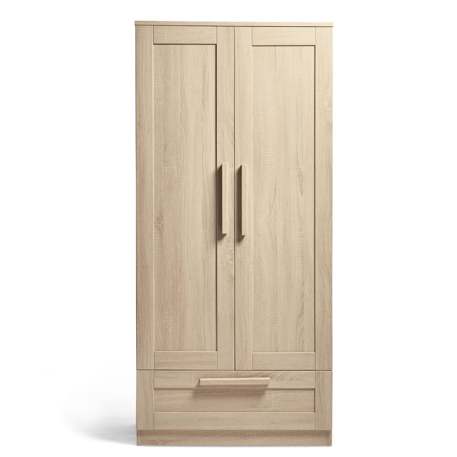 Mamas & papas atlas wardrobe light oak (2)