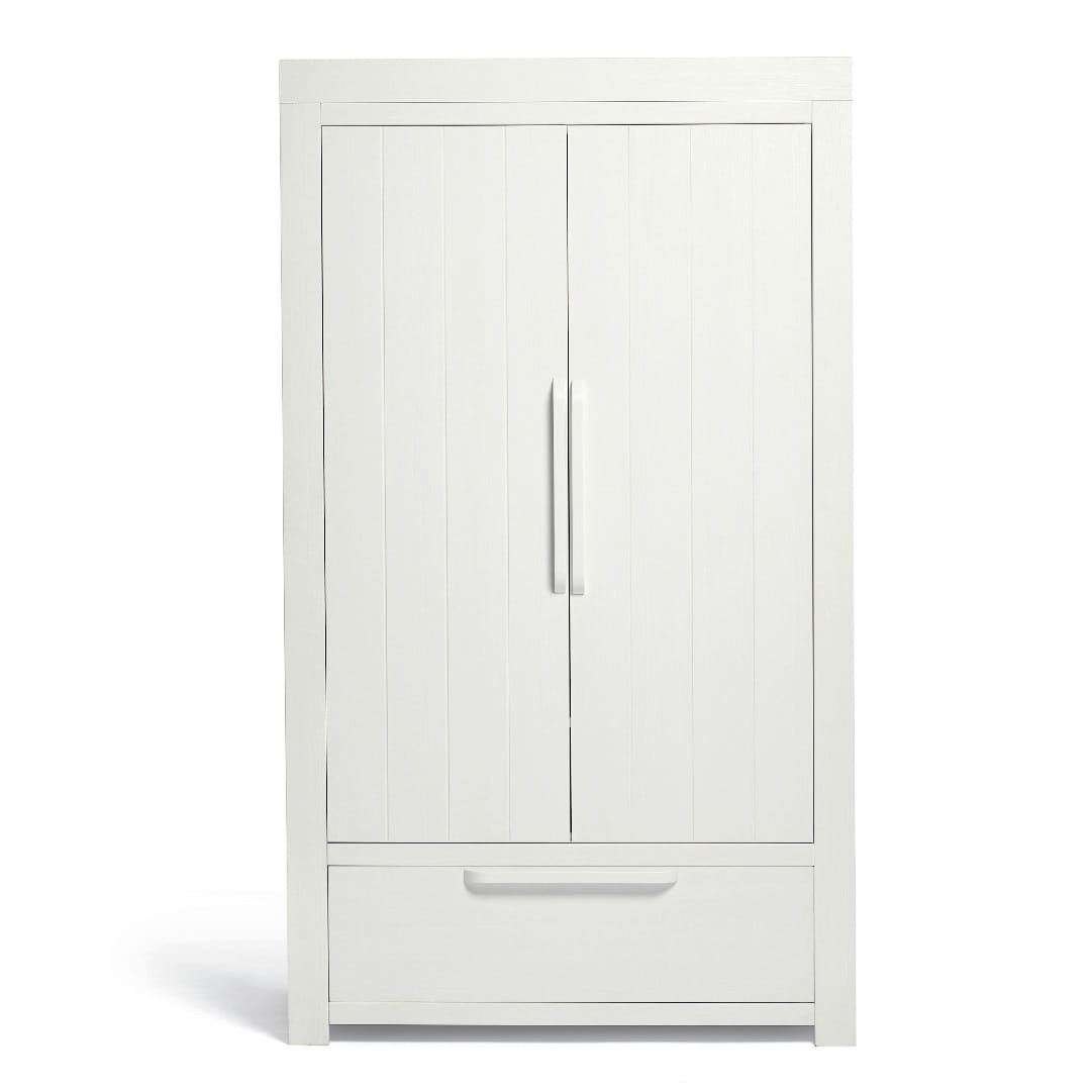 Mamas & Papas Franklin Wardrobe - White Wash