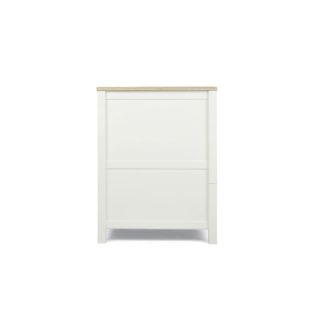 Mamas & papas harwell convertible cot white natural (2)