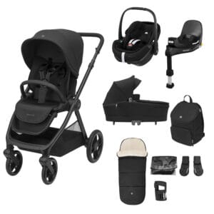 Maxi-Cosi Oxford+ 9-Piece Premium Bundle - Twillic Black