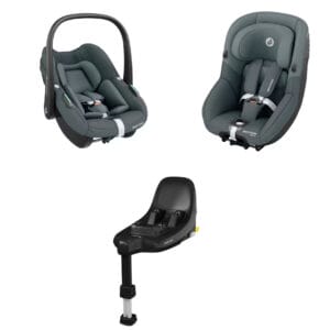 Maxi-Cosi S-Family Bundle - Tonal Graphite