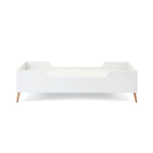 Obaby maya single bed white with natural (2)