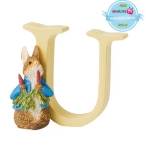 U peter rabbit with radishes