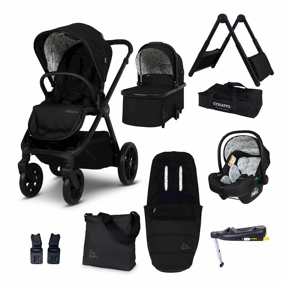 Cosatto Giggle 4 Everything Home and Travel Bundle Foxed