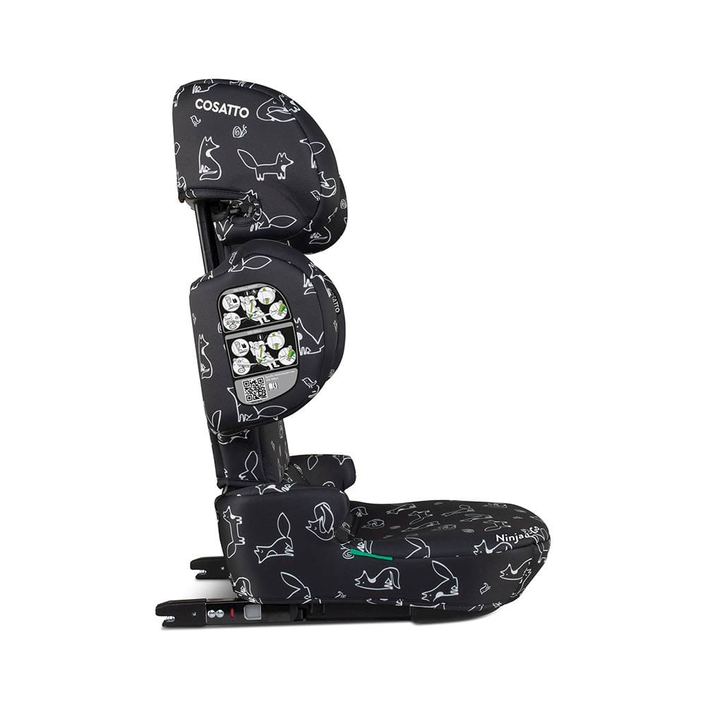 Cosatto ninja go i size travel car seat foxed (5)