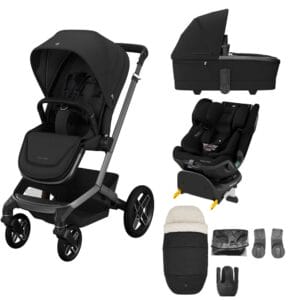 Maxi-Cosi FAME 8 Piece Emerald 360 Pro Bundle - Twillic Black