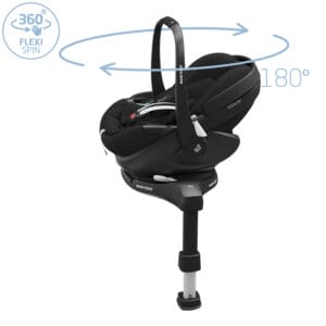 Maxicosi carseat babycarseat pebble360pro2 black twillicblack fl