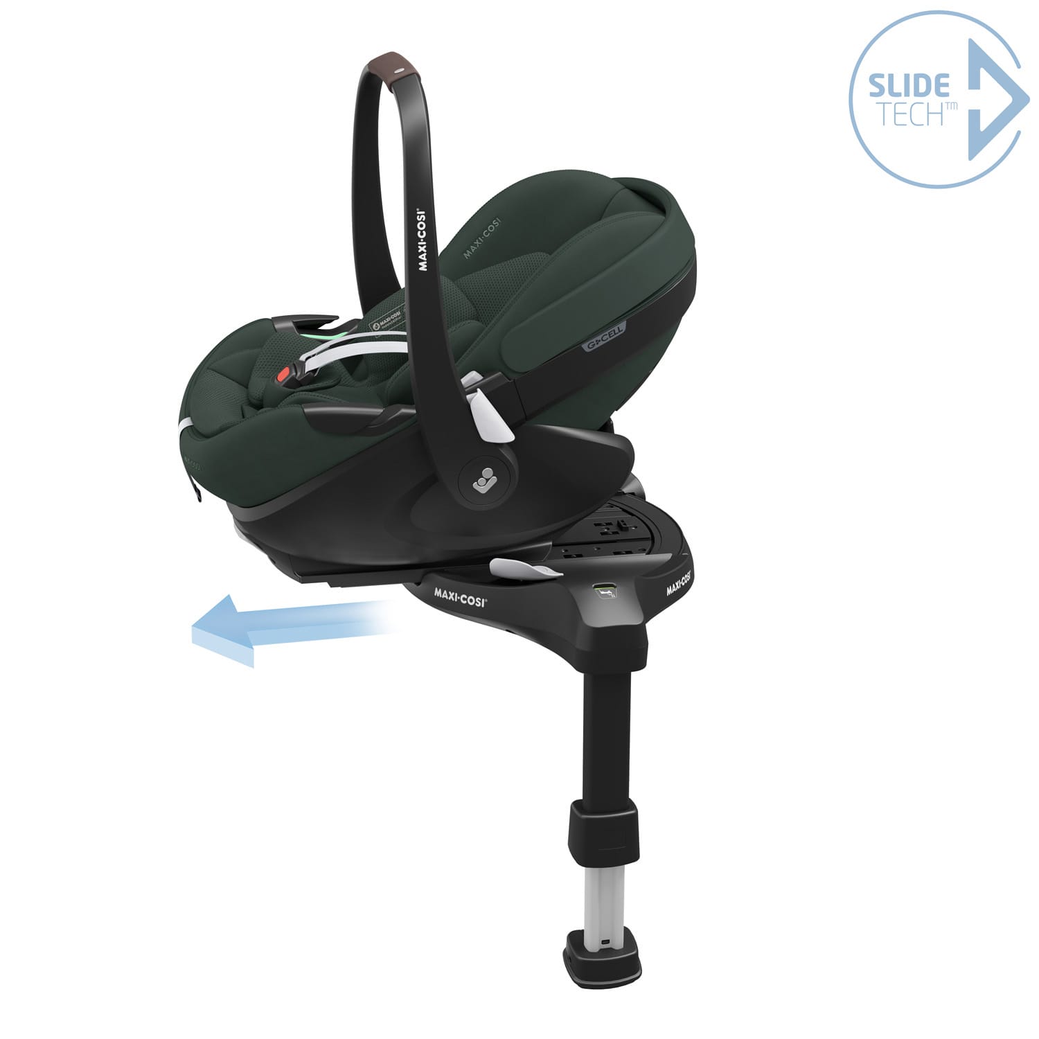 Maxicosi carseat babycarseat pebble360pro2 green twillicgreen sl