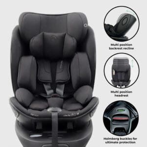 Mybabiie mbcs05 modular toddler car seat black (4)