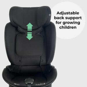 Mybabiie mbcs05 modular toddler car seat black (5)