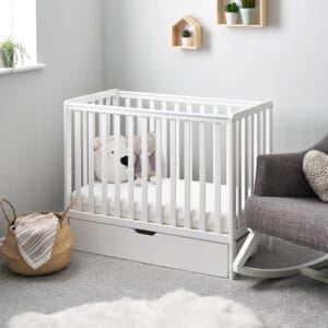 Obaby space saver 100 x 50cm under drawer white 1