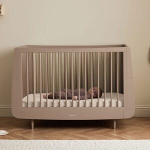 Snuzkot skandi cot bed mocha (1)