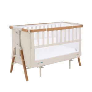 Cozee xl cot scandinavian walnut ecru