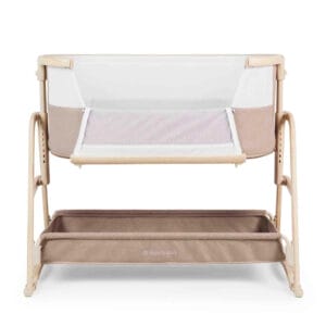 Ickle bubba bubba&me luxe bedside crib – biscuit (4)