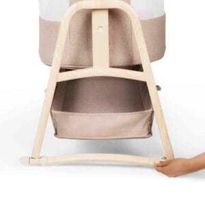 Ickle bubba bubba&me luxe bedside crib – biscuit (7)