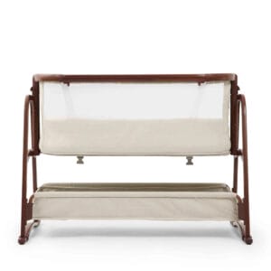 Ickle bubba bubba&me luxe bedside crib – stone (2)