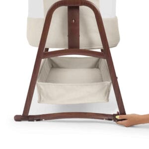 Ickle bubba bubba&me luxe bedside crib – stone (7)